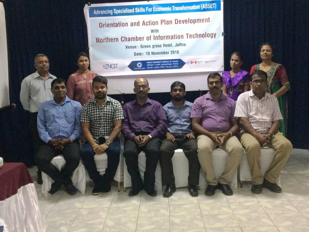 Action plan development with WUSC (photo 1)