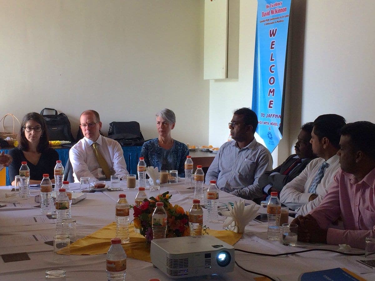 Meeting with Canadian High Commissioner Mr.David McKinnon (photo 3)
