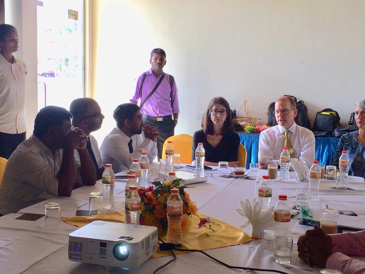Meeting with Canadian High Commissioner Mr.David McKinnon (photo 4)