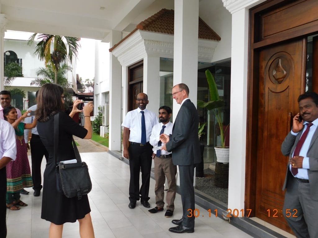 Meeting with Canadian High Commissioner Mr.David McKinnon (photo 8)