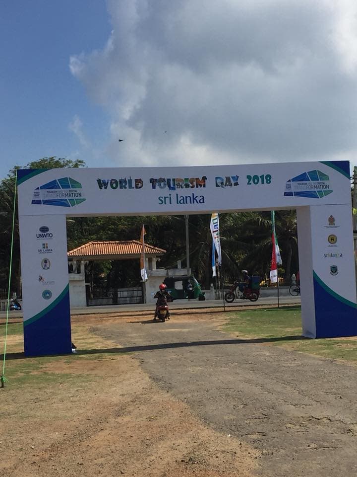 The World Tourism Day Exhibition 2018 was held in Jaffna with the theme of  “drive digital tourism” (photo 1)