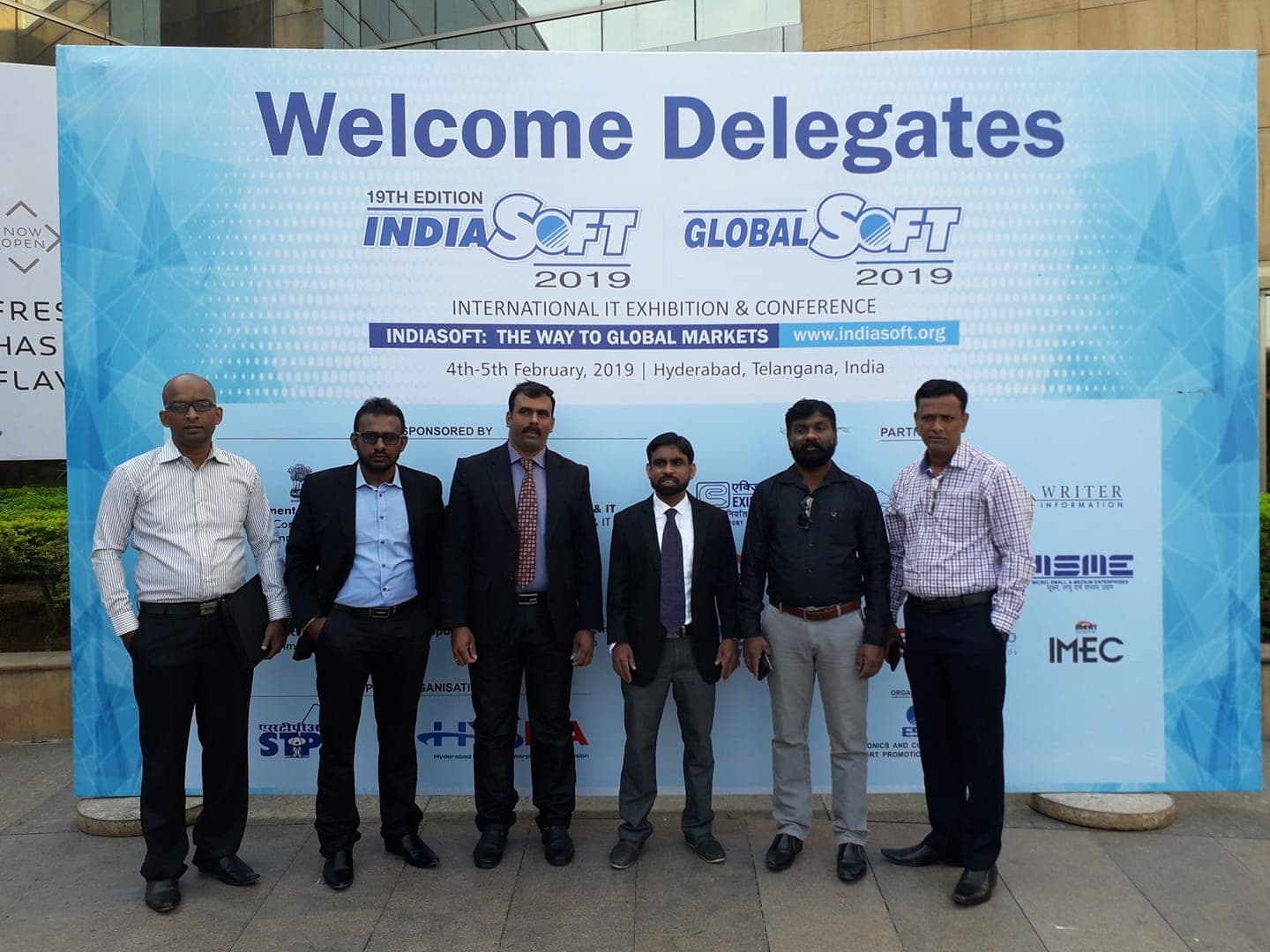 NCIT members Participated in  INDIASOFT 2019 ,Hyderabad