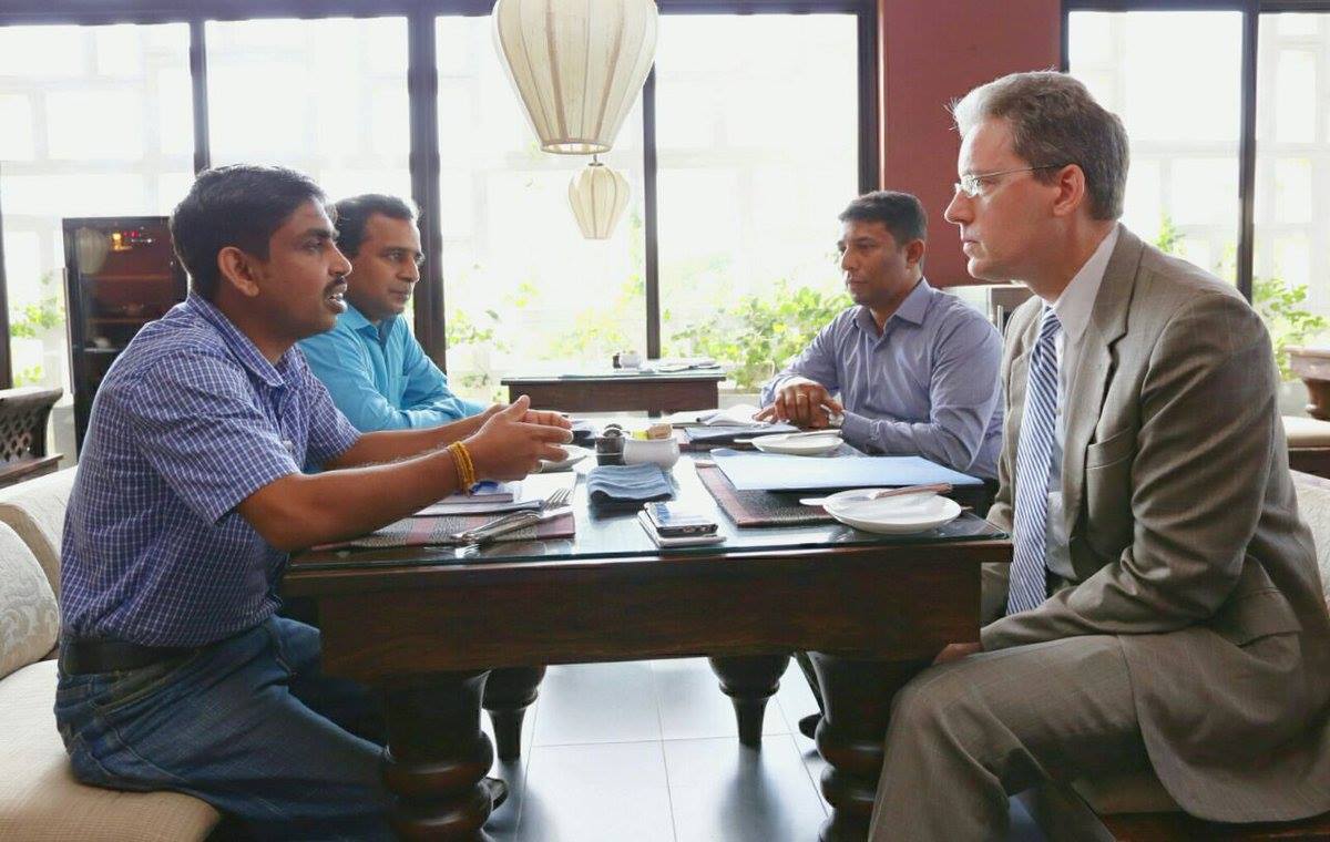 Meeting With Deputy Chief of Mission Robert B. Hilton
